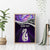 Personalised New Zealand Maori Canvas Wall Art Manaia Paua Shell Purple LT7 - Polynesian Pride