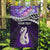 Personalised New Zealand Maori Garden Flag Manaia Paua Shell Purple LT7 Garden Flag Purple - Polynesian Pride