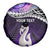 Personalised New Zealand Maori Spare Tire Cover Manaia Paua Shell Purple LT7 - Polynesian Pride