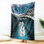 Personalised New Zealand Maori Blanket Manaia Paua Shell Turquoise LT7 Turquoise - Polynesian Pride