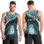 Personalised New Zealand Maori Men Tank Top Manaia Paua Shell Turquoise LT7 - Polynesian Pride