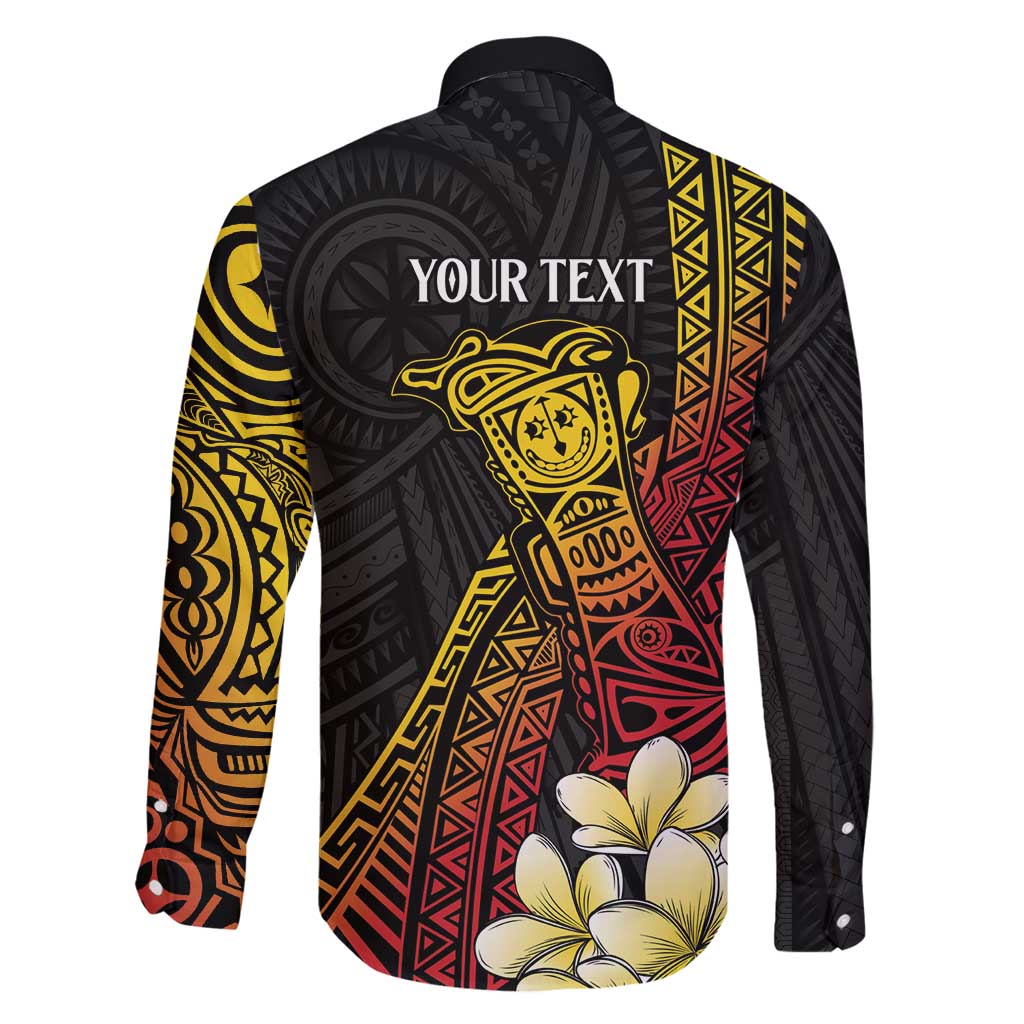 Personalized Papua New Guinea Family Matching Off Shoulder Short Dress and Hawaiian Shirt Kundu Drum Carving Motifs