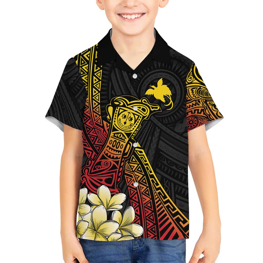 Personalized Papua New Guinea Family Matching Tank Maxi Dress and Hawaiian Shirt Kundu Drum Carving Motifs