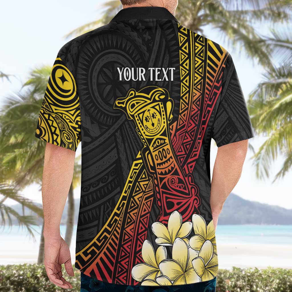 Personalized Papua New Guinea Hawaiian Shirt Kundu Drum Carving Motifs LT7 - Polynesian Pride