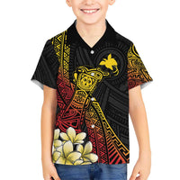 Personalized Papua New Guinea Hawaiian Shirt Kundu Drum Carving Motifs LT7 - Polynesian Pride