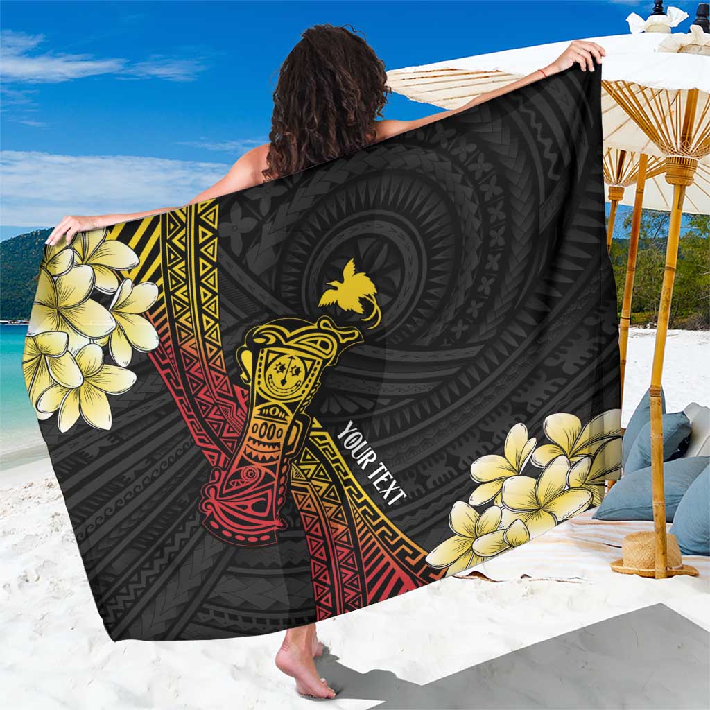 Personalized Papua New Guinea Sarong Kundu Drum Carving Motifs