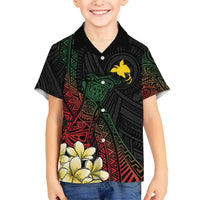 Personalized Papua New Guinea Hawaiian Shirt Kundu Drum Motifs - Sepik Colors LT7 - Polynesian Pride