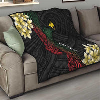 Personalized Papua New Guinea Quilt Kundu Drum Motifs - Sepik Colors