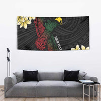 Personalized Papua New Guinea Tapestry Kundu Drum Motifs - Sepik Colors