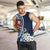 Bula Fiji Tagimaucia Mix Plumeria Masi Tapa Men Tank Top Blue LT7 Blue - Polynesian Pride