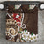 Bula Fiji Tagimaucia Mix Plumeria Masi Tapa Bedding Set Brown