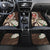 Bula Fiji Tagimaucia Mix Plumeria Masi Tapa Car Mats Brown