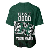 Hawaii Rainbow Warriors Alumni Custom Baseball Jersey Kanaka Arrows Tropical Vibes LT7 - Polynesian Pride