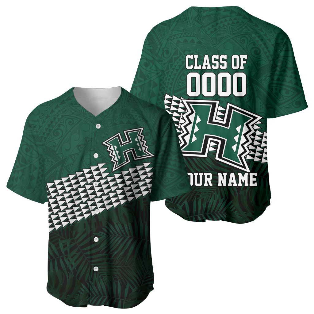 Hawaii Rainbow Warriors Alumni Custom Baseball Jersey Kanaka Arrows Tropical Vibes LT7 - Polynesian Pride