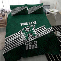 Hawaii Rainbow Warriors Alumni Custom Bedding Set Kanaka Arrows Tropical Vibes LT7 - Polynesian Pride