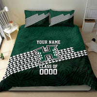 Hawaii Rainbow Warriors Alumni Custom Bedding Set Kanaka Arrows Tropical Vibes LT7 - Polynesian Pride