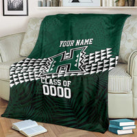 Hawaii Rainbow Warriors Alumni Custom Blanket Kanaka Arrows Tropical Vibes