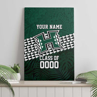 Hawaii Rainbow Warriors Alumni Custom Canvas Wall Art Kanaka Arrows Tropical Vibes LT7 - Polynesian Pride