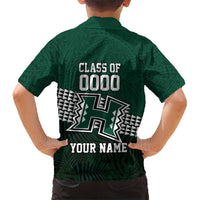 Hawaii Rainbow Warriors Alumni Custom Kid Hawaiian Shirt Kanaka Arrows Tropical Vibes LT7 - Polynesian Pride