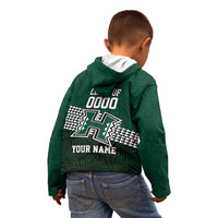 Hawaii Rainbow Warriors Alumni Custom Kid Hoodie Kanaka Arrows Tropical Vibes LT7 - Polynesian Pride
