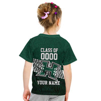Hawaii Rainbow Warriors Alumni Custom Kid T Shirt Kanaka Arrows Tropical Vibes LT7 - Polynesian Pride
