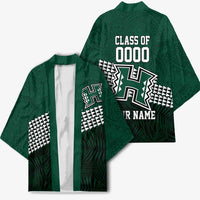 Hawaii Rainbow Warriors Alumni Custom Kimono Kanaka Arrows Tropical Vibes LT7 - Polynesian Pride