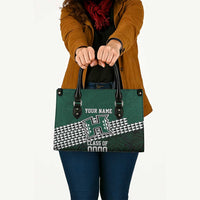 Hawaii Rainbow Warriors Alumni Custom Leather Bag Kanaka Arrows Tropical Vibes LT7 - Polynesian Pride
