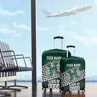 Hawaii Rainbow Warriors Alumni Custom Luggage Cover Kanaka Arrows Tropical Vibes LT7 - Polynesian Pride