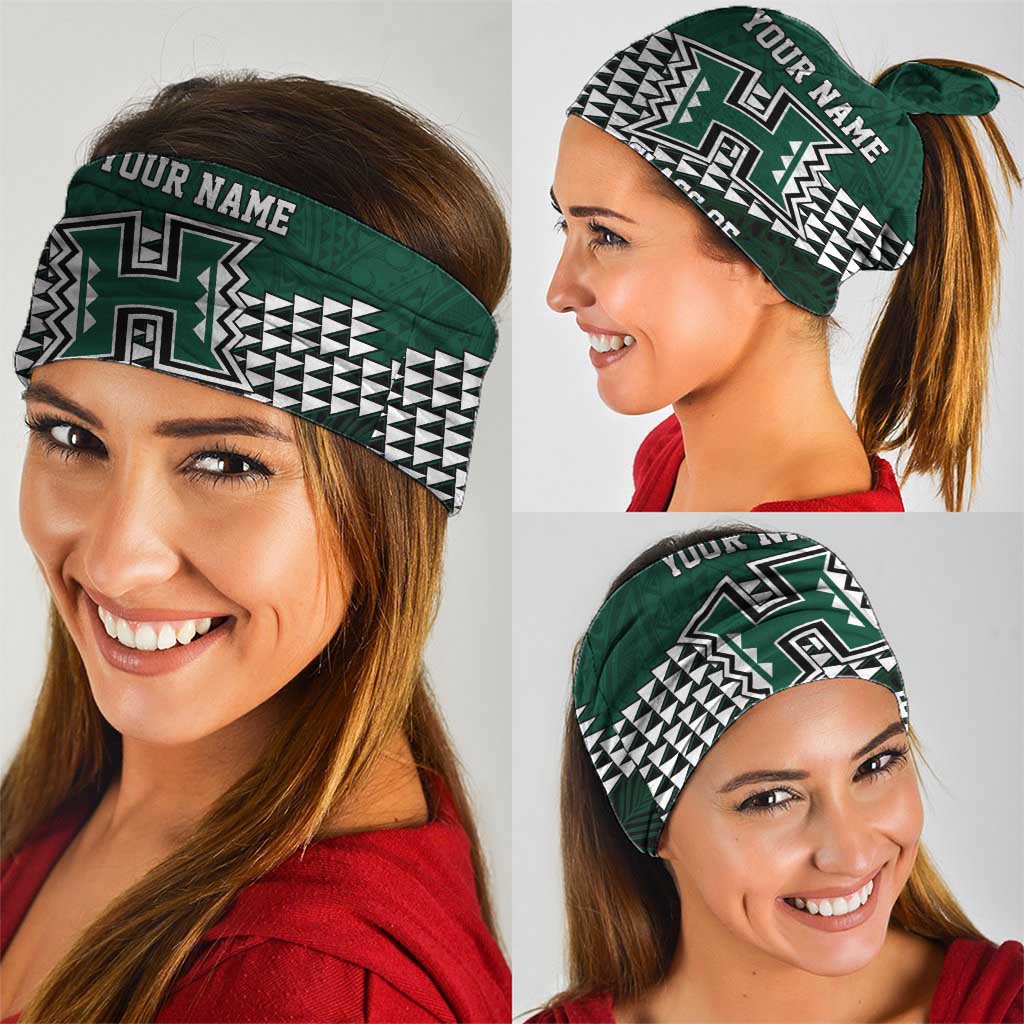 Hawaii Rainbow Warriors Alumni Custom Neck Gaiter Kanaka Arrows Tropical Vibes LT7 - Polynesian Pride