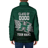 Hawaii Rainbow Warriors Alumni Custom Padded Jacket Kanaka Arrows Tropical Vibes LT7 - Polynesian Pride