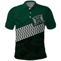 Hawaii Rainbow Warriors Alumni Custom Polo Shirt Kanaka Arrows Tropical Vibes