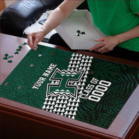 Hawaii Rainbow Warriors Alumni Custom Puzzle Kanaka Arrows Tropical Vibes LT7 - Polynesian Pride