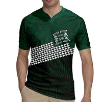 Hawaii Rainbow Warriors Alumni Custom Rugby Jersey Kanaka Arrows Tropical Vibes LT7 - Polynesian Pride