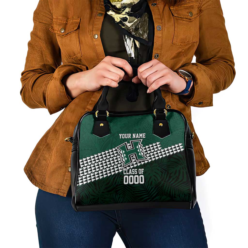 Hawaii Rainbow Warriors Alumni Custom Shoulder Handbag Kanaka Arrows Tropical Vibes LT7 - Polynesian Pride