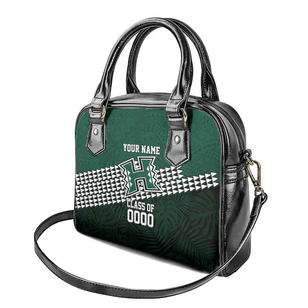 Hawaii Rainbow Warriors Alumni Custom Shoulder Handbag Kanaka Arrows Tropical Vibes LT7 - Polynesian Pride
