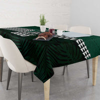 Hawaii Rainbow Warriors Alumni Custom Tablecloth Kanaka Arrows Tropical Vibes LT7 - Polynesian Pride