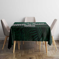 Hawaii Rainbow Warriors Alumni Custom Tablecloth Kanaka Arrows Tropical Vibes LT7 - Polynesian Pride