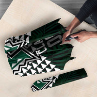 Hawaii Rainbow Warriors Alumni Custom Umbrella Kanaka Arrows Tropical Vibes LT7 - Polynesian Pride