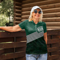 Hawaii Rainbow Warriors Alumni Custom Women Polo Shirt Kanaka Arrows Tropical Vibes LT7 - Polynesian Pride