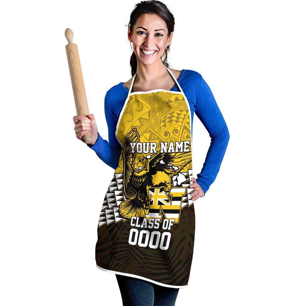 Hawaii Nanakuli High Alumni Custom Apron Kanaka Arrows Tropical Vibes LT7 - Polynesian Pride