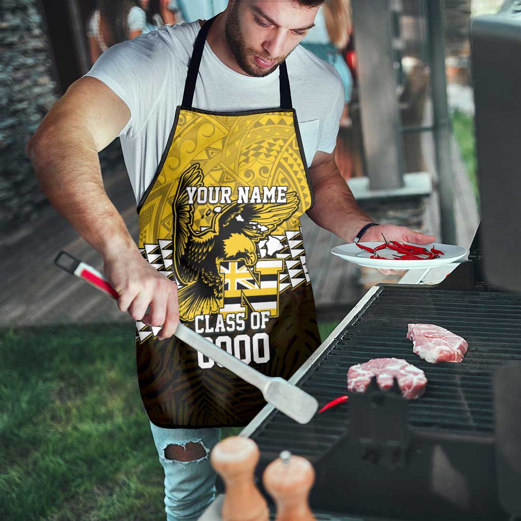 Hawaii Nanakuli High Alumni Custom Apron Kanaka Arrows Tropical Vibes LT7 - Polynesian Pride