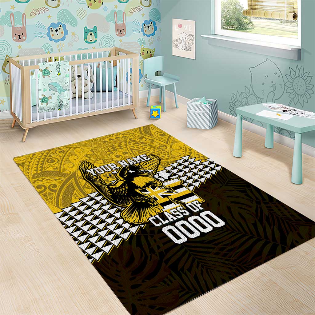 Hawaii Nanakuli High Alumni Custom Area Rug Kanaka Arrows Tropical Vibes