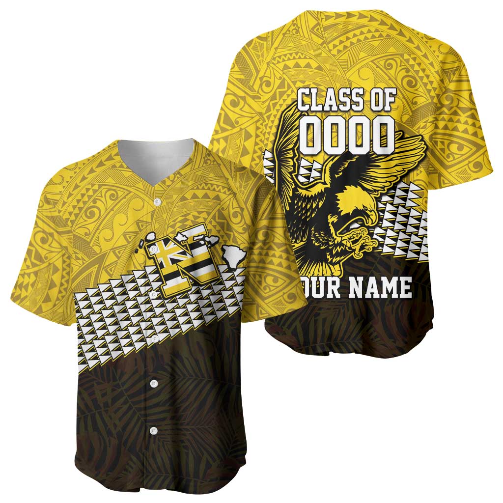 Hawaii Nanakuli High Alumni Custom Baseball Jersey Kanaka Arrows Tropical Vibes LT7 - Polynesian Pride