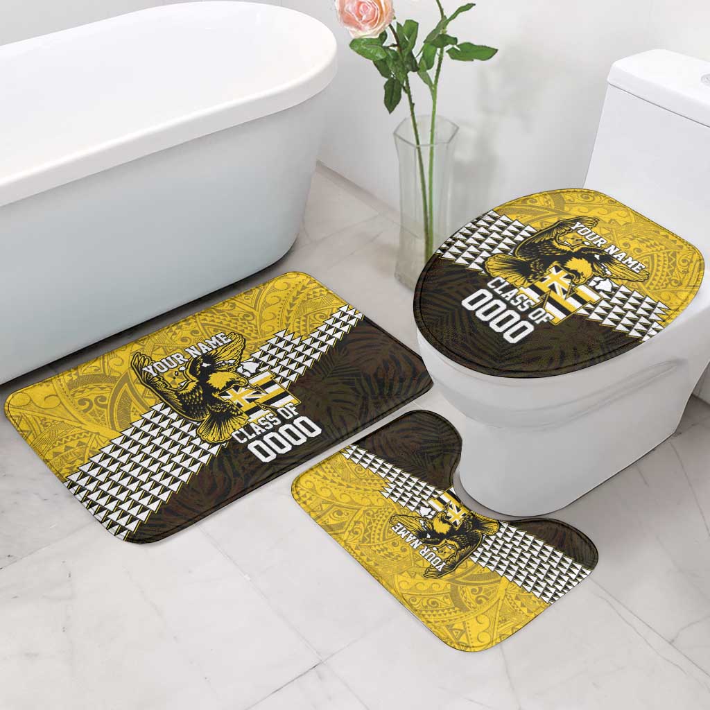 Hawaii Nanakuli High Alumni Custom Bathroom Set Kanaka Arrows Tropical Vibes LT7 - Polynesian Pride