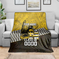 Hawaii Nanakuli High Alumni Custom Blanket Kanaka Arrows Tropical Vibes LT7 - Polynesian Pride