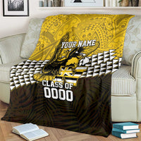 Hawaii Nanakuli High Alumni Custom Blanket Kanaka Arrows Tropical Vibes LT7 - Polynesian Pride