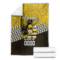 Hawaii Nanakuli High Alumni Custom Blanket Kanaka Arrows Tropical Vibes LT7 - Polynesian Pride