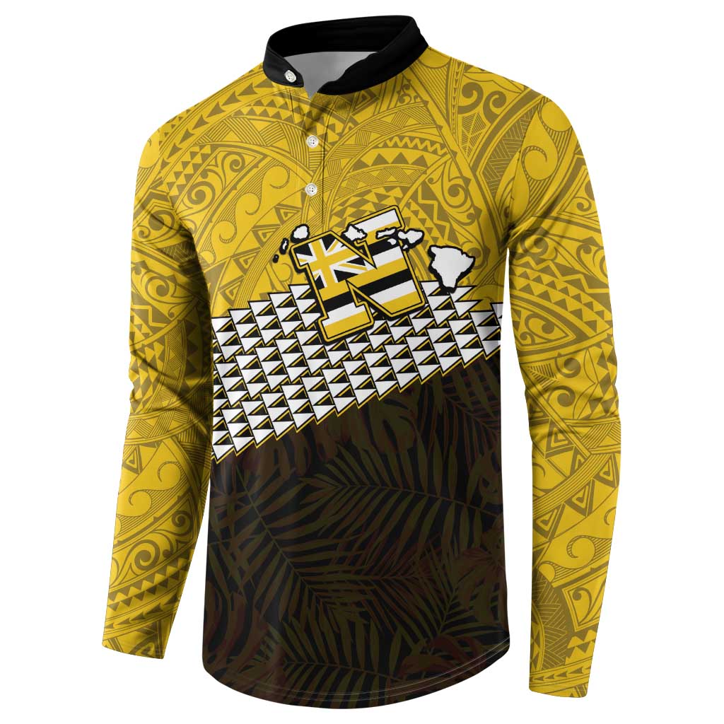 Hawaii Nanakuli High Alumni Custom Button Sweatshirt Kanaka Arrows Tropical Vibes LT7 - Polynesian Pride