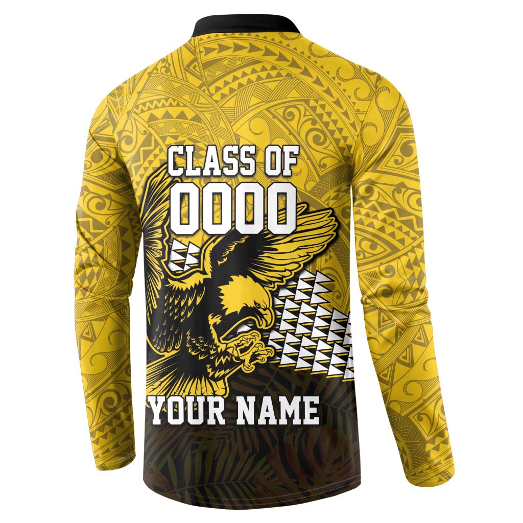 Hawaii Nanakuli High Alumni Custom Button Sweatshirt Kanaka Arrows Tropical Vibes LT7 - Polynesian Pride