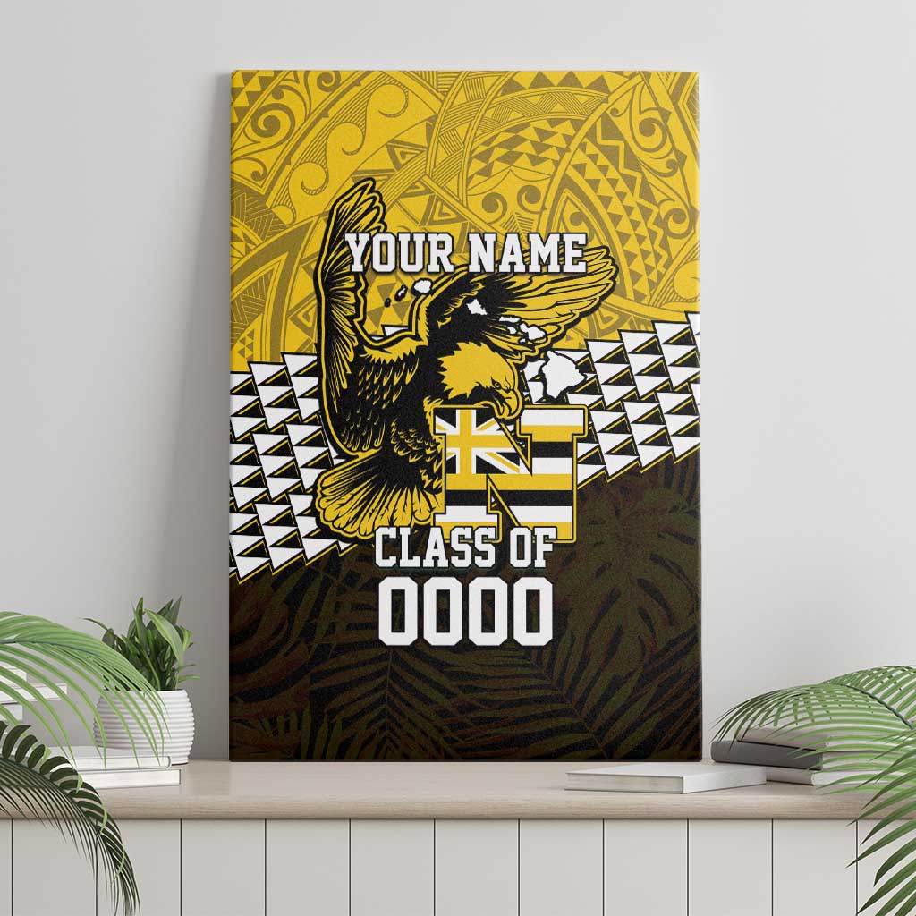 Hawaii Nanakuli High Alumni Custom Canvas Wall Art Kanaka Arrows Tropical Vibes LT7 - Polynesian Pride